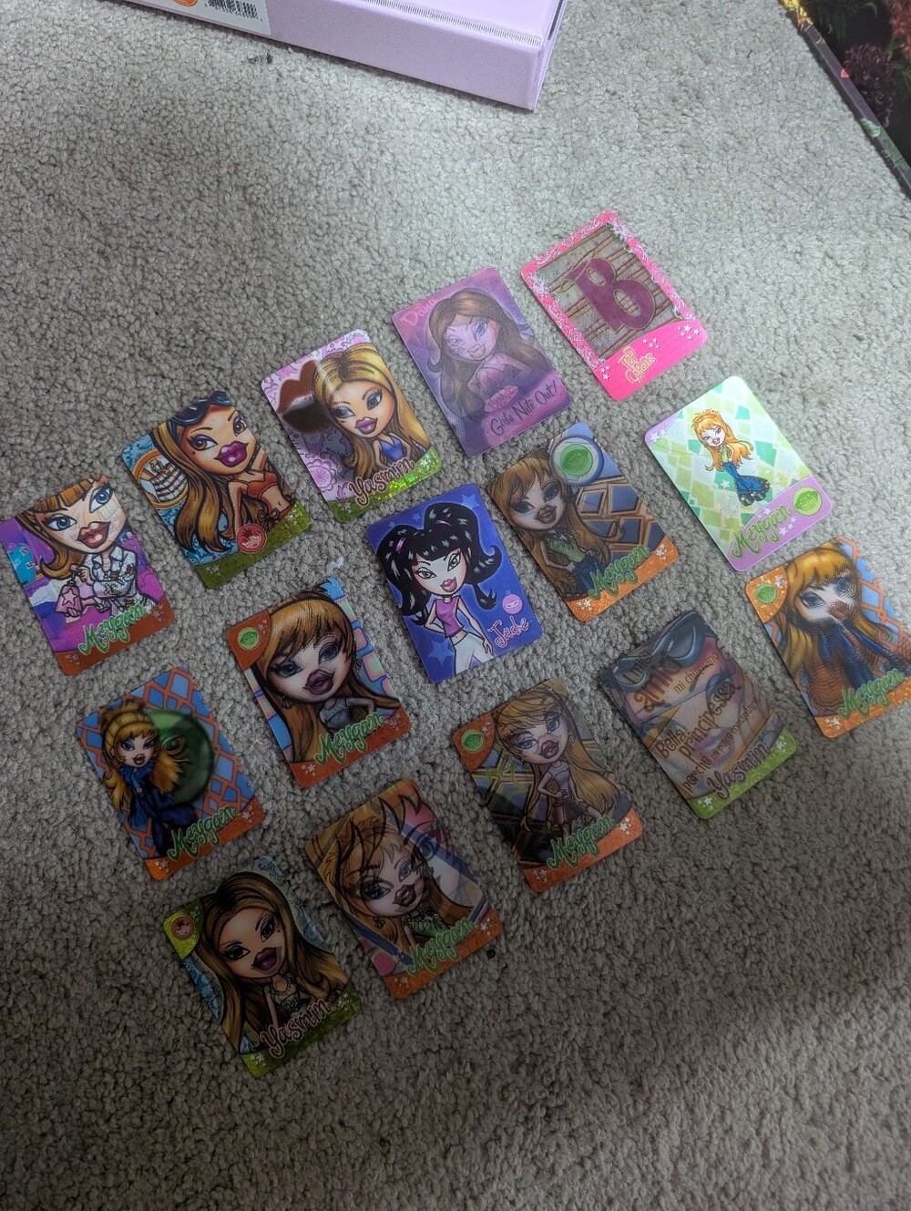 Bratz Holographic Trading Cards